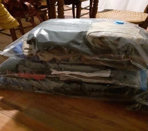 Mise sous sacs sous vide